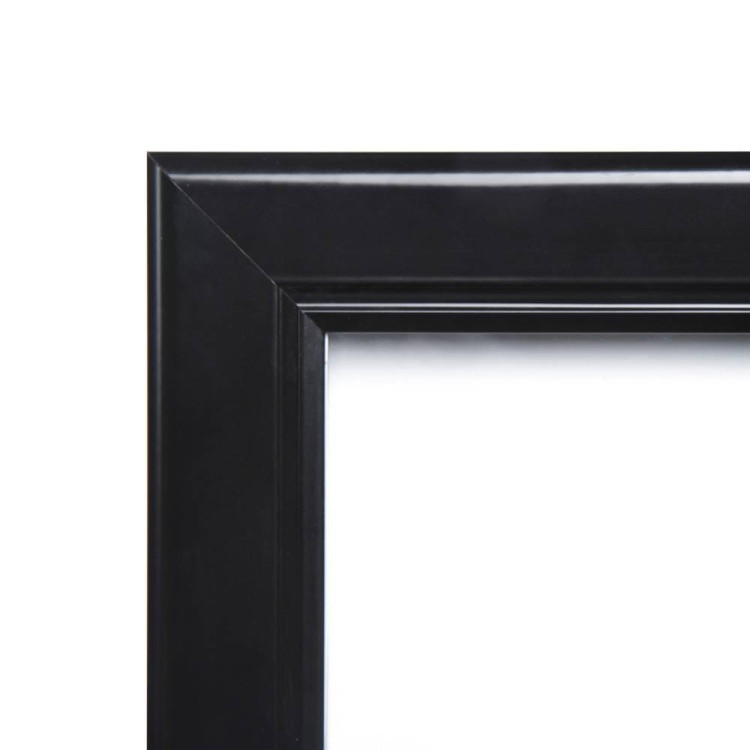 Gablota na menu 4xA4 43x31 cm - zamykana na kluczyk z oświetleniem LED do użytku wewnętrznego gablota wewnętrzna gablota ogłoszeniowa gablota informacyjna tablica ogłoszeń tablica informacyjna tablica na menu