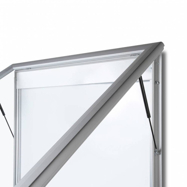 Zewnętrzna gablota magnetyczna ILLUMO 9xA4 80x116 cm z podświetleniem LED zamykana na kluczyk do użytku zewnętrznego gablota zewnętrzna gablota ogłoszeniowa gablota informacyjna tablica ogłoszeń tablica informacyjna