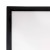 Podświetlana ramka LED A2 (42 x 59,4 cm) aluminiowa czarna z zaokrąglonym narożnikiem rama ramka plakatowa wsuwana ścienna na plakat na zdjęcia profil 5 mm