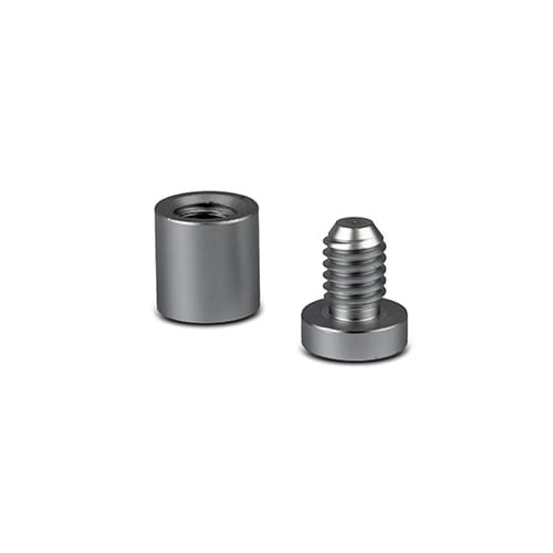 Dystans montażowy 13mm Ø Aluminium Srebrna Satyna 13x19