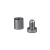 Dystans montażowy 25mm Ø Aluminium Srebrna Satyna 25x25