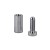 Dystans montażowy 19mm Ø Mosiądz Chrom 19x19