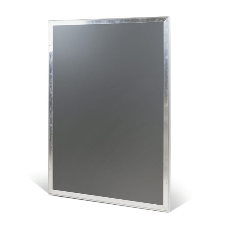 Ramka plakatowa OWZ A0 (118,9 x 84,1 cm) aluminiowa srebrna z prostym narożnikiem rama ramka plakatowa OWZ ścienna na plakat na zdjęcia profil 25 mm