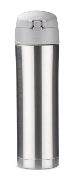 Kubek termiczny LOCK 440 ml srebrny