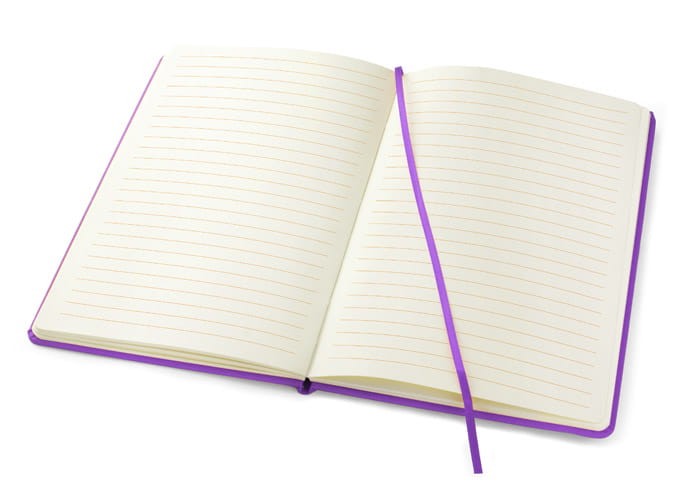 Notes VITAL A5 fioletowy