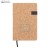 Notes MENTE z pamięcią USB 16GB, A5 czarny