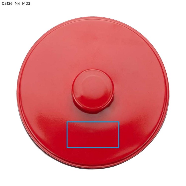 Puszka KLAUS 1600 ml czerwony