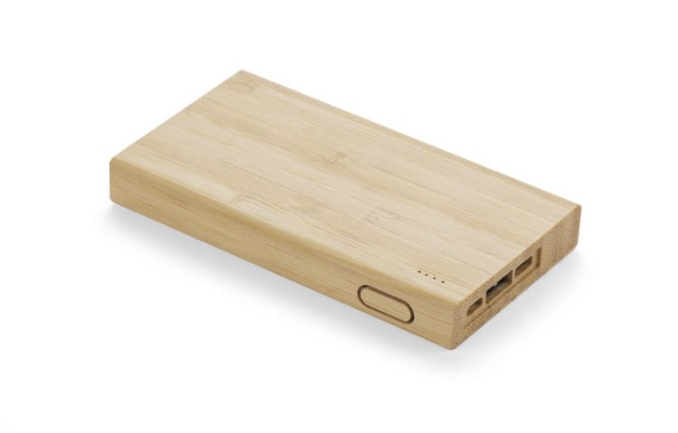 Power bank SILVA 8000 mAh brązowy