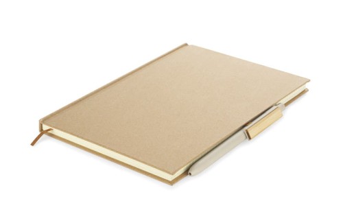 Notes RITTO A5 z długopisem brązowy
