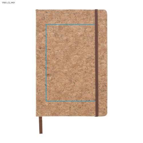Notes CORA A5 beżowy (naturalny)