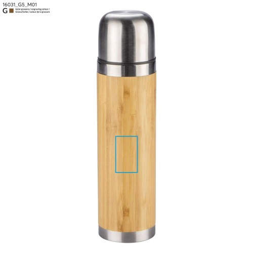 Termos BAMBI 500 ml beżowy (naturalny)