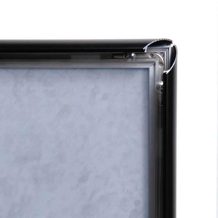 Stojak na menu A4 czarny stojak prezenter na kartę menu stojak informacyjny prezentacyjny z ramką A4 pionowo do restauracji gastronomii do hotelu stojak na plakat Menu Board