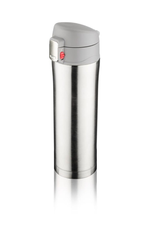 Kubek termiczny LOCK 440 ml srebrny