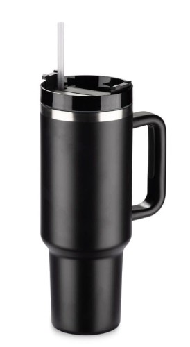 Kubek termiczny STANLI 1000 ml czarny z logo