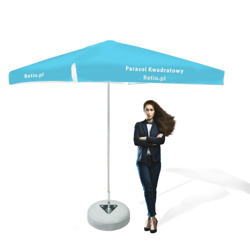 Parasol gastronomiczny ogrodowy barowy parasol restauracyjny piwny handlowy parasol hotelowy parasol reklamowy z indywidualnym nadrukiem Kwadratowy