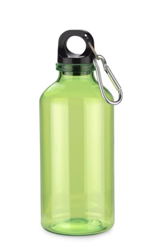 Butelka rPET TINKA 400 ml zielony jasny z logo