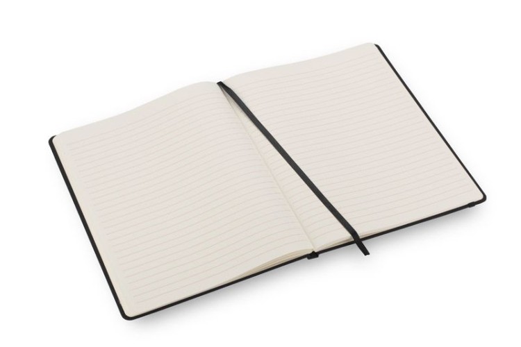 Notes VITAL B5 czarny z logo