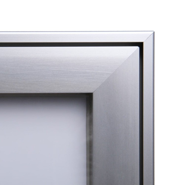 Detal - Gablota magnetyczna SCS 12xA4 88x92 cm zamykana na kluczyk do użytku wewnętrznego gablota wewnętrzna i zewnętrznego gablota ogłoszeniowa gablota informacyjna tablica ogłoszeń tablica informacyjna