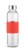 Butelka szklana GLASSI 510 ml czerwony z logo
