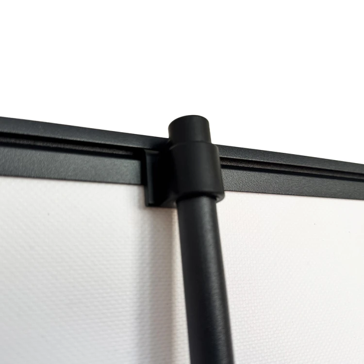 Maszt i listwa górna do Rollup Wasp Black 100 x 200 cm stojak reklamowy rozwijany z opcją wydruku