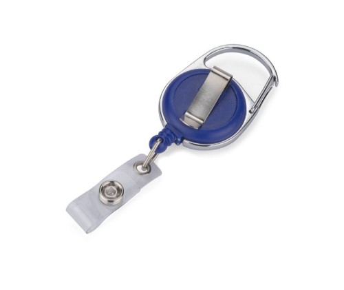 Skipass BUCK niebieski z logo