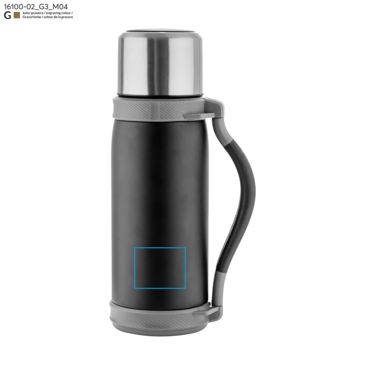 Termos TIMO 1200 ml czarny