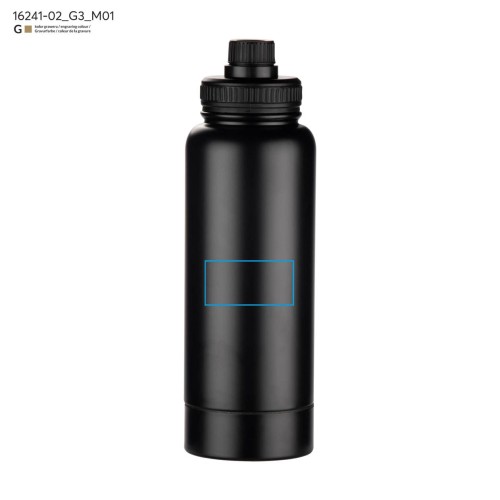 Butelka termiczna FIDI 1000 ml czarny
