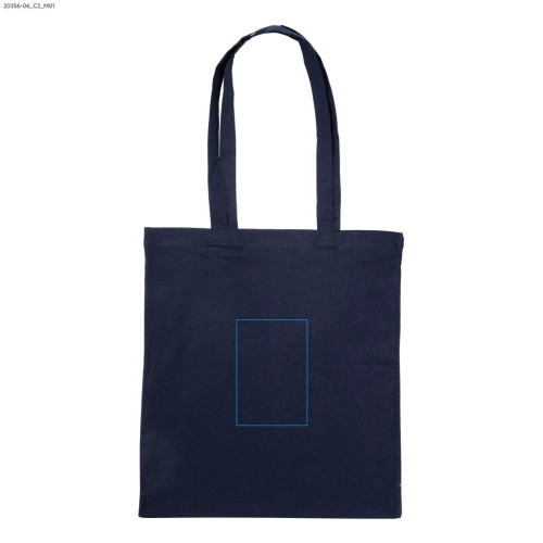 Torba bawełniana GRIS 140 g granatowy z logo