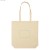 Torba bawełniana TOBI 140 g beżowy (naturalny) z logo