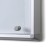 Detal - Gablota magnetyczna SL 21xA4 154x92 cm z przesuwanymi drzwiami zamykana na kluczyk do użytku wewnętrznego gablota wewnętrzna z certyfikatem trudnopalności B1 gablota ogłoszeniowa gablota informacyjna tablica ogłoszeń tablica informacyjna
