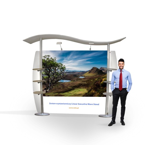 Ścianka reklamowa Linear Executive Wave