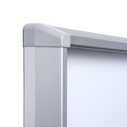 Detal - Gablota magnetyczna SL 10xA4 110x61 cm z przesuwanymi drzwiami zamykana na kluczyk do użytku wewnętrznego gablota wewnętrzna z certyfikatem trudnopalności B1 gablota ogłoszeniowa gablota informacyjna tablica ogłoszeń tablica informacyjna