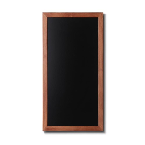 Tablica kredowa NATURA Jasno Brązowa 56 x 100 cm drewniana tabliczka kredowa z czarną powierzchnią do pisania markerami kredowymi