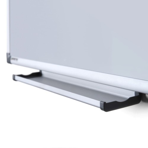 Półka na pisaki i przybory - Magnetyczna tablica suchościeralna SCRITTO® Economy 180 x 90 cm tablica suchościeralna magnetyczna do urzędu szkoły biura do pisania markerem pisakiem flamastrem suchościeralnym