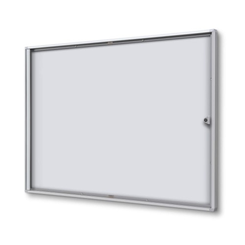 Gablota magnetyczna XS 8xA4 88x61 cm z certyfikatem trudnopalności B1 zamykana na kluczyk do użytku wewnętrznego gablota wewnętrzna gablota ogłoszeniowa tablica ogłoszeń tablica informacyjna ogniotrwała