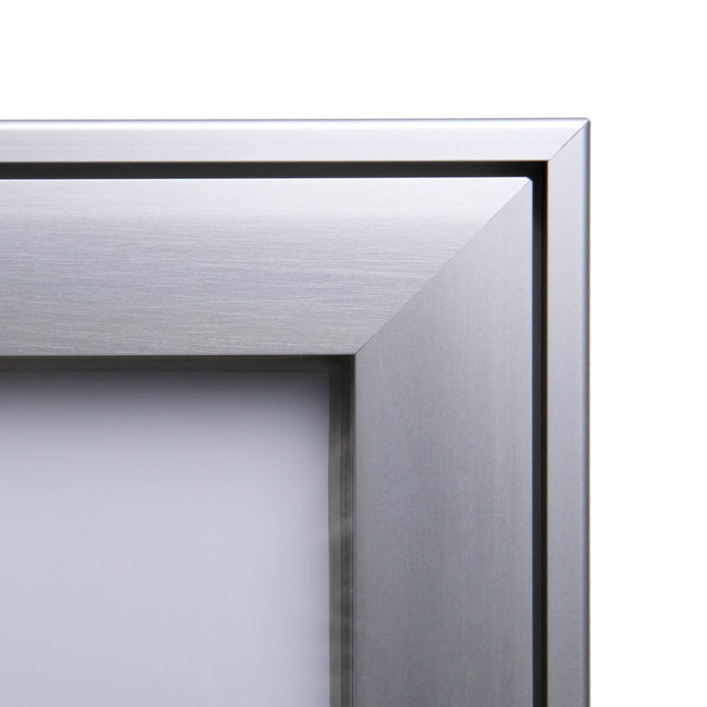 SCS 9xA4 Magnetic Display Case 66x92 cm Closed with a Key for Indoor Use, Indoor and Outdoor Display Cabinet, Advertising Display Case, Information Display Case, Notice Board, Information Board