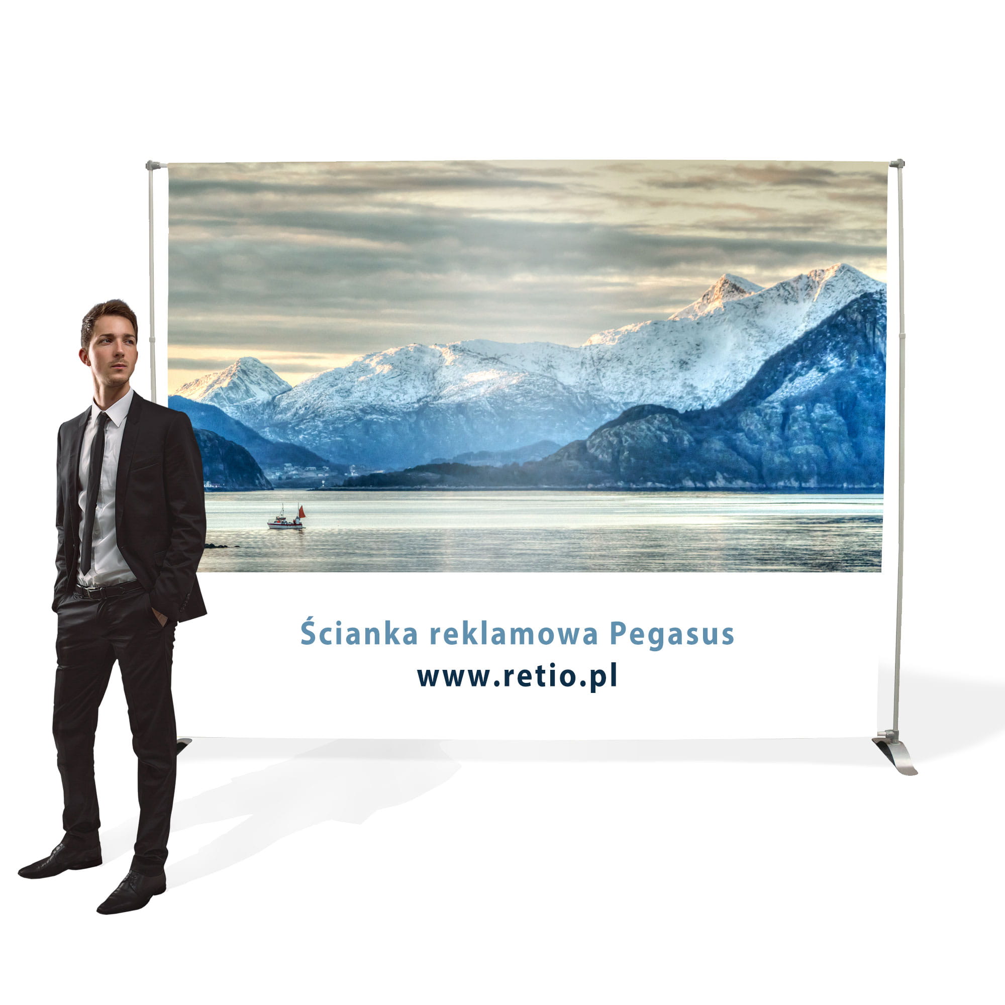 Pegasus Adjustable Advertising Wall