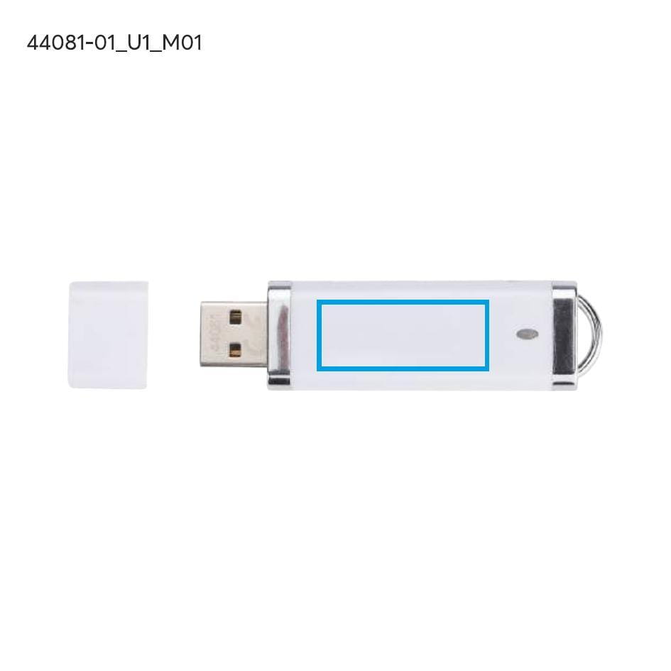Pamięć USB BRIS 8 GB biały