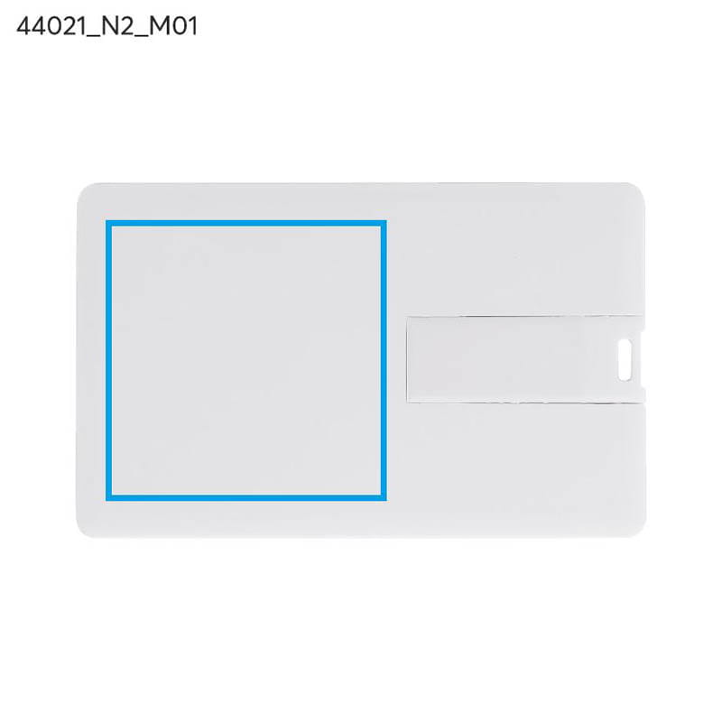 Pamięć USB KARTA 8 GB biały