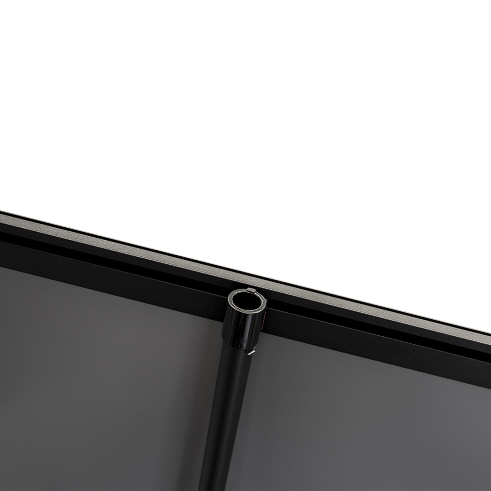 Rollup Mondo Black 85 x 200 cm