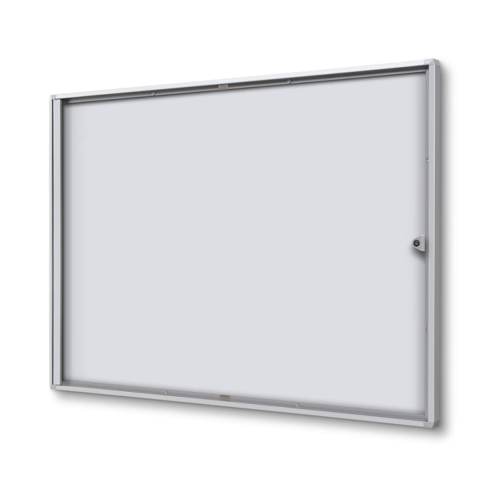 XS 8xA4 Magnetic Display Cabinet 88x61 cm Closed with a Key for Internal Use,  Internal Display, Advertising Display, Information Display, Notice Board