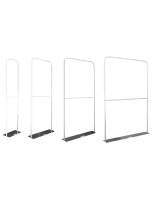 Monolith fabric stand 0,6 x 2,3 m with a double-sided printout
