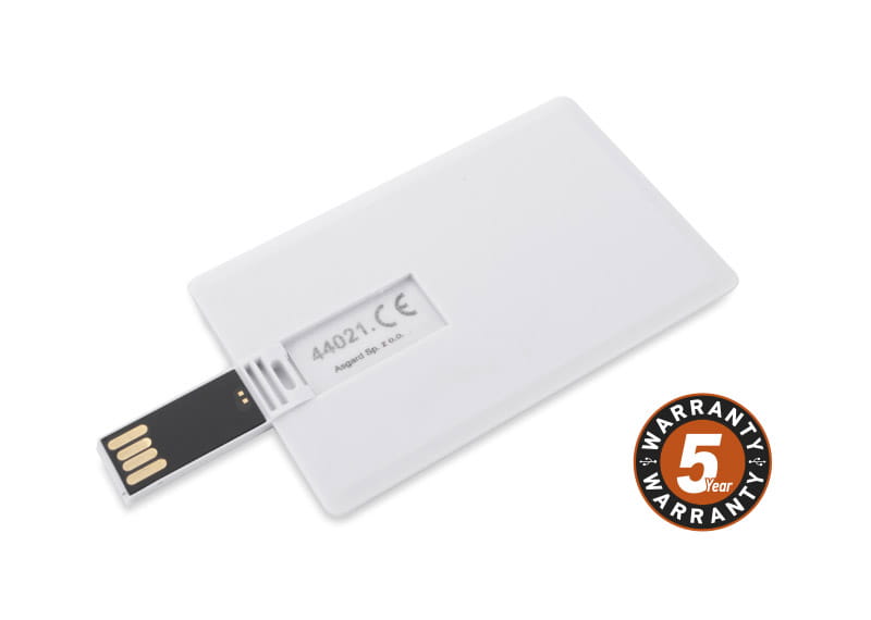 Pamięć USB KARTA 8 GB biały