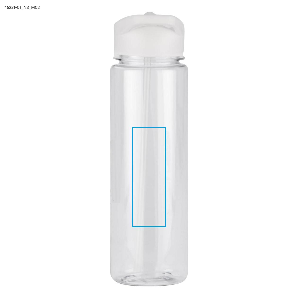 Butelka rPET RELITO 650 ml biały