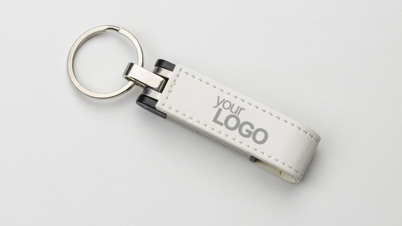 Pamięć USB BUDVA 32 GB biały z logo