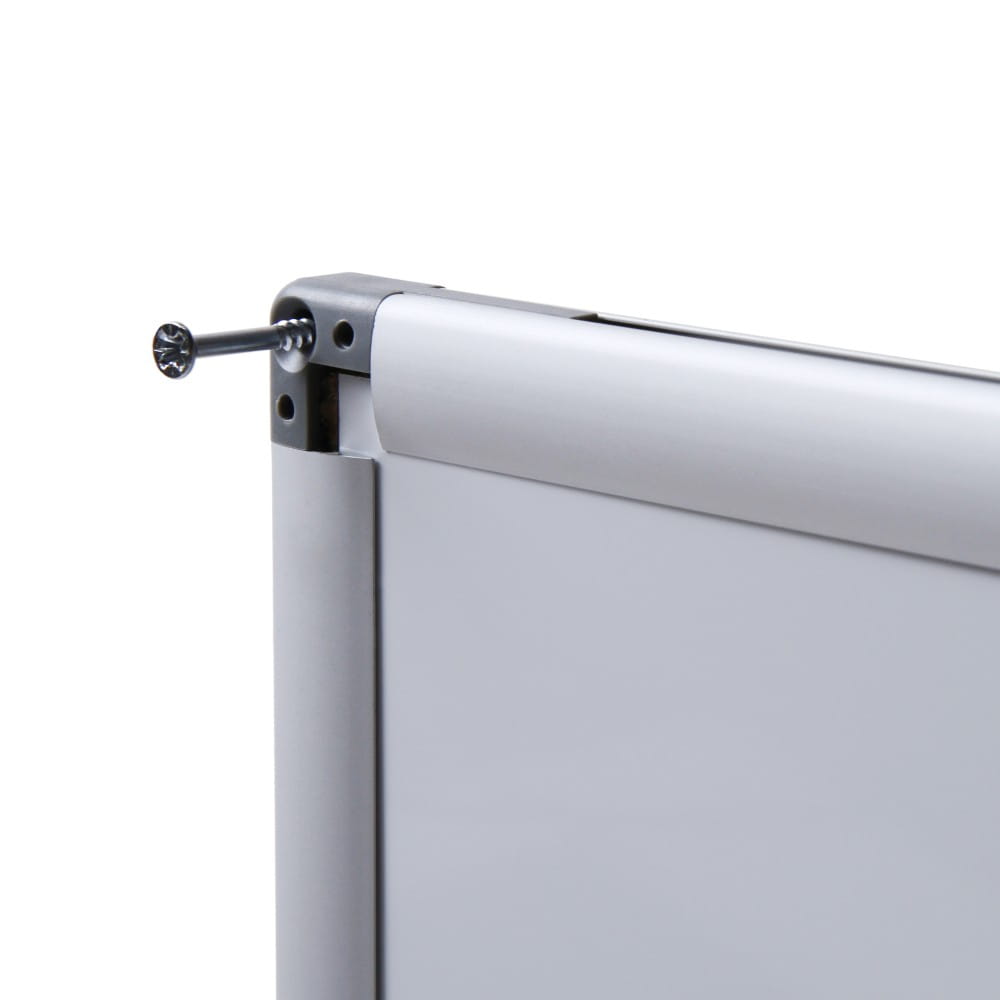 SCRITTO® Magnetic Dry-Wipe Board 150 x 100 cm Enameled White Magnetic Dry-Wipe Board for School or Office for Writing with a Marker Pen with a Felt-tip Pen
