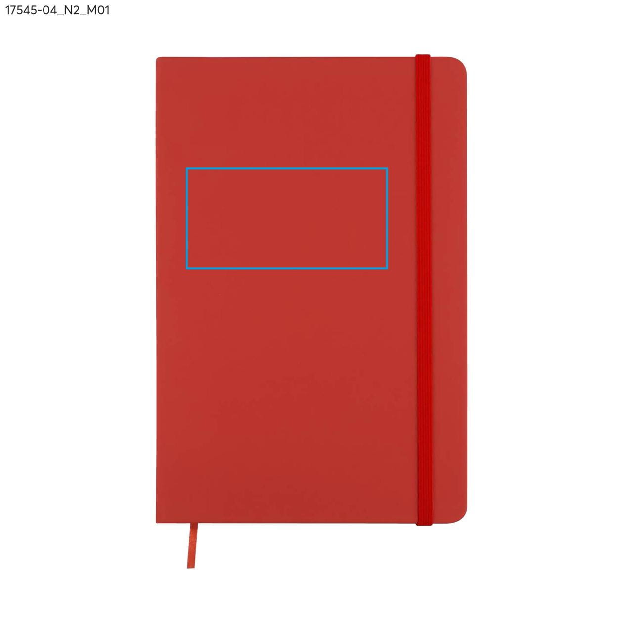 Notes VITAL A5 czerwony