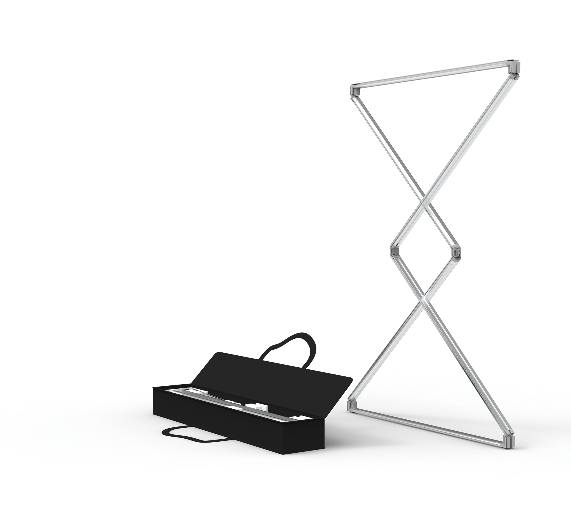 Stand prekonfigurowalny Express 120x240 cm