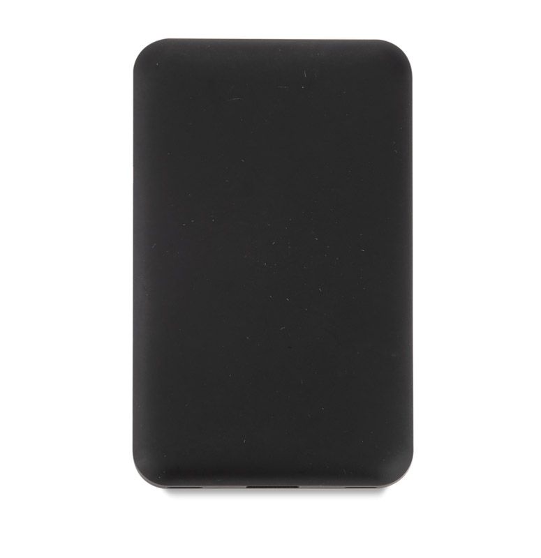 Power bank VELOCE 10000 mAh czarny z logo