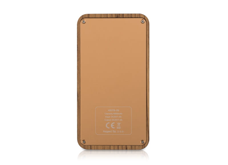 Power bank VIOUR 4000 mAh brązowy